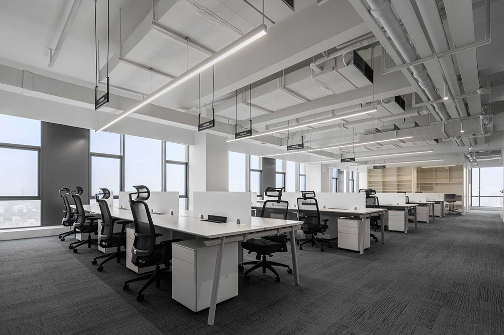 1000平辦公室裝修圖片