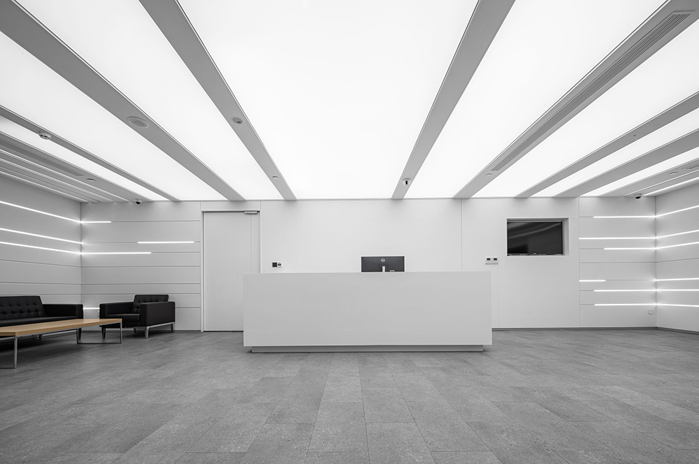 辦公室前臺裝修效果圖