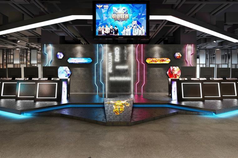 工業復古網咖實景案例分析-網咖設計裝修