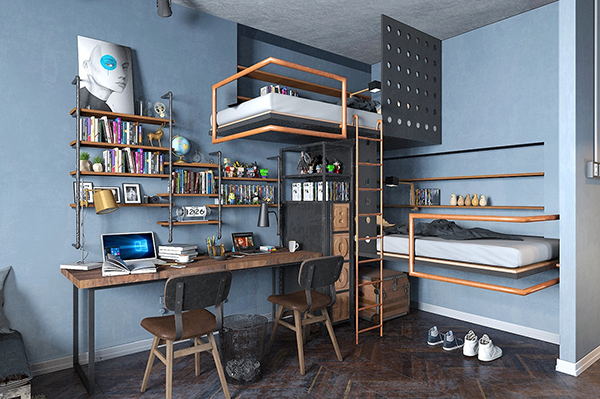 工業風適合廠房宿舍裝修嗎？來看裝修公