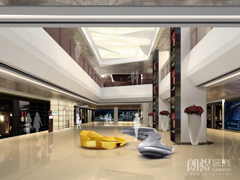 工裝案例-商場設(shè)計效果圖
