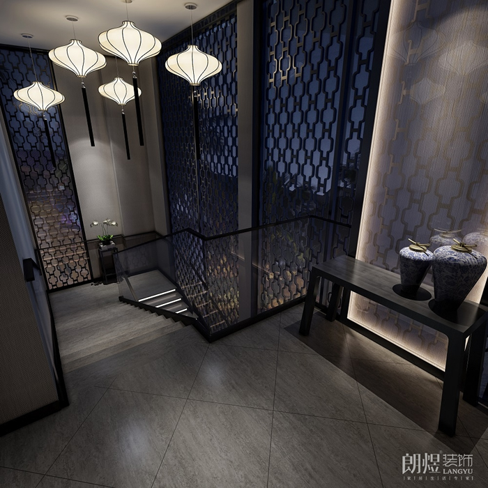 中式養生會所裝修效果圖