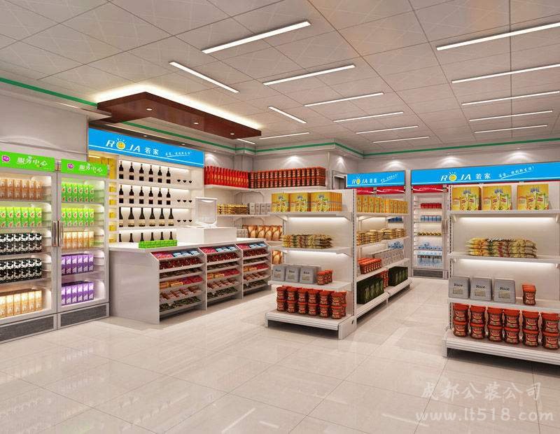 便利店裝修設計效果圖精選