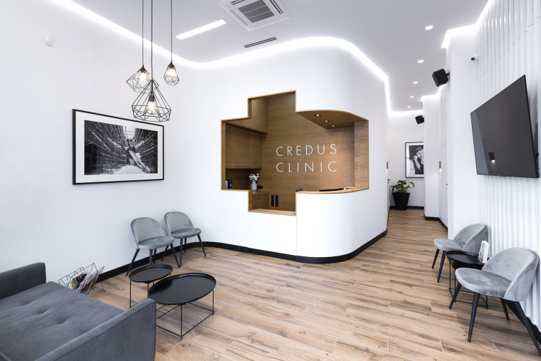 現(xiàn)代診所前臺(tái)裝修設(shè)計(jì)效果圖