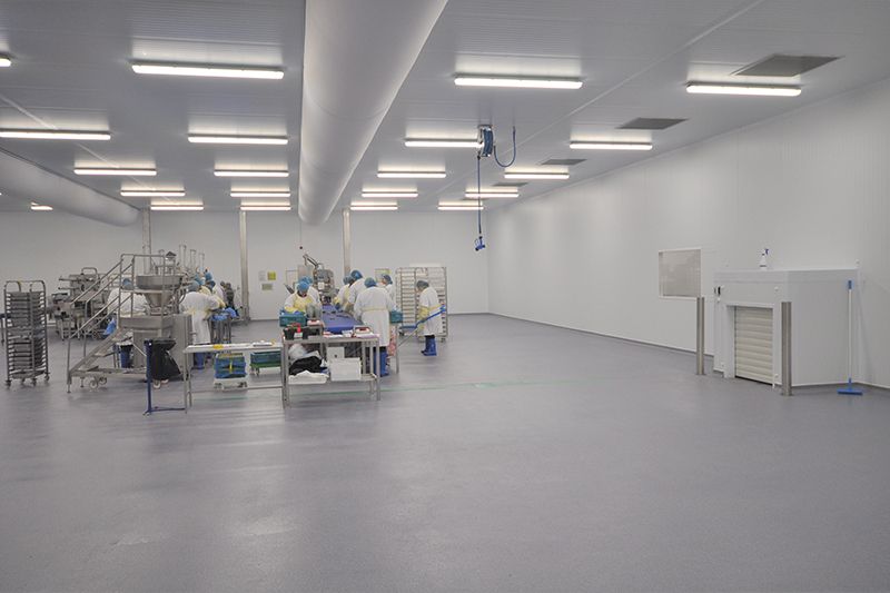 食品廠房檢驗室、包裝間裝修效果