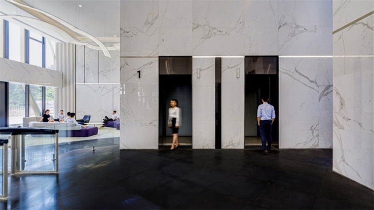 辦公樓電梯入口裝修效果圖 辦公樓電梯入口裝修效果圖