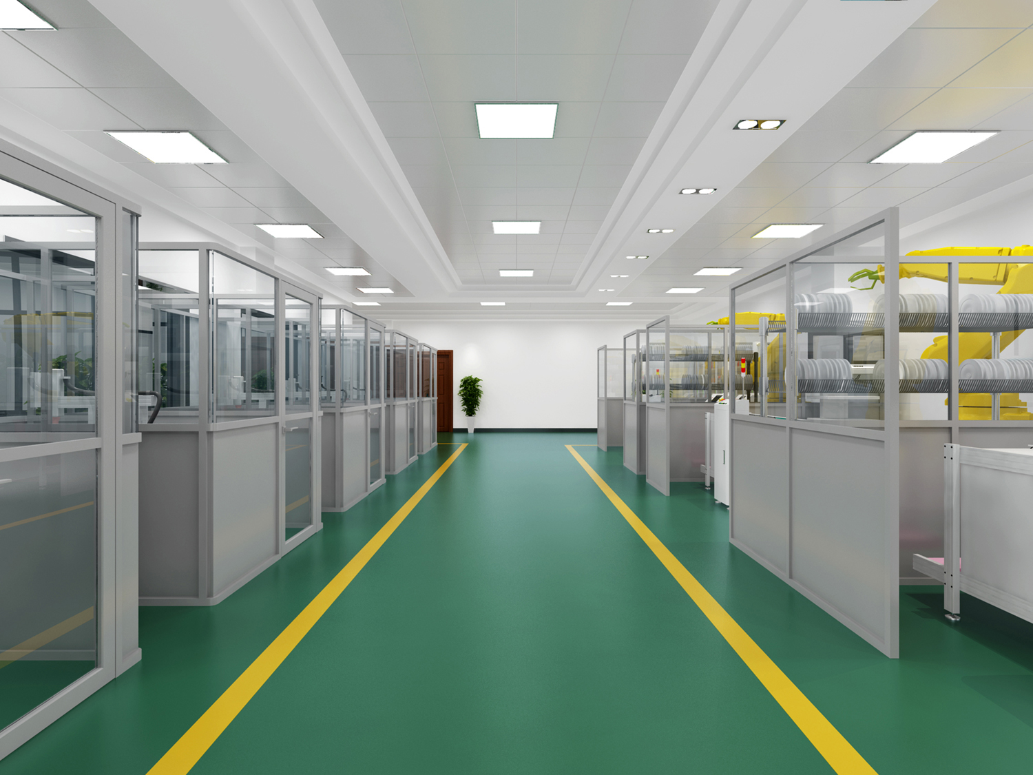 園區(qū)廠房辦公樓裝修設(shè)計(jì)效果圖