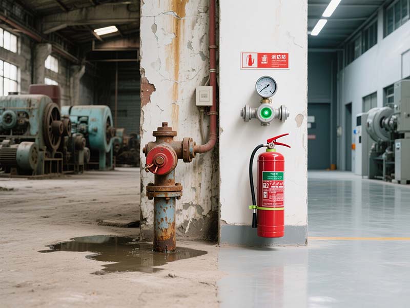舊廠房消防設施與新廠房消防