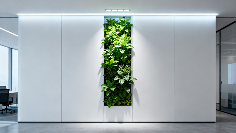 辦公室綠植隔斷設(shè)計